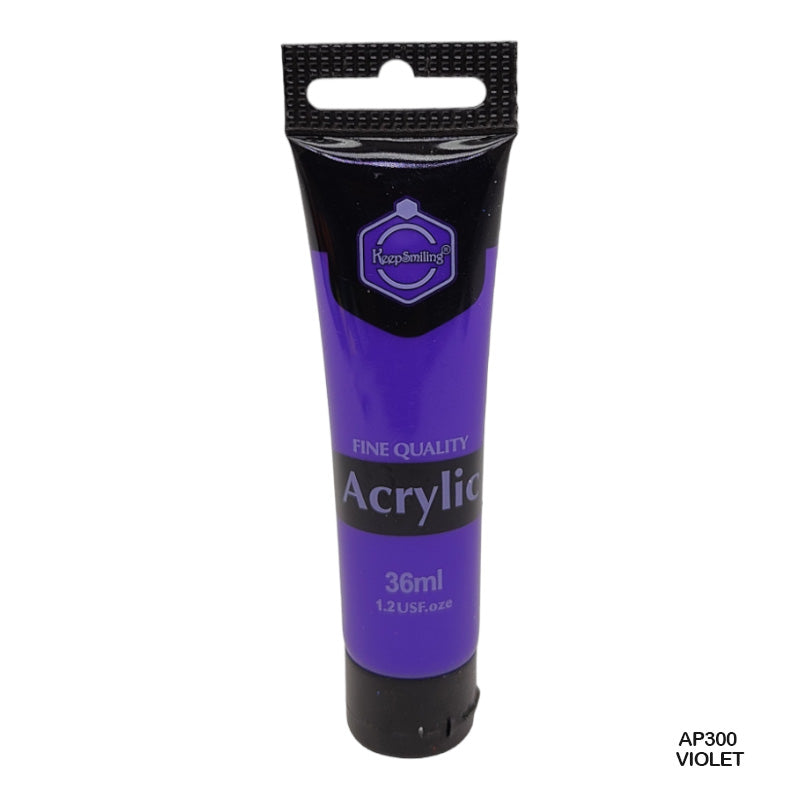 Gift To Love | Acrylic Paint Tube | Color : Violet | Size : 36 Ml | Code : AP300