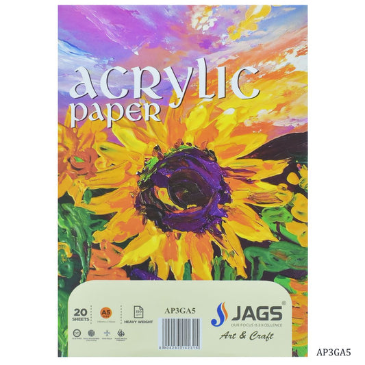 Gift To Love | Acrylic Paper | Size : A5 | Pcs : Pack Of 20 Sheets | Code : AP3GA5