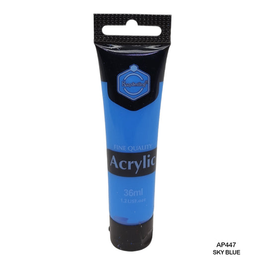 Gift To Love | Acrylic Paint Tube | Color : Sky Blue | Size : 36 Ml | Code : AP447