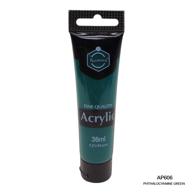 Gift To Love | Acrylic Paint Tube | Color : Phthalocyanine Green | Size : 36 Ml | Code : AP606