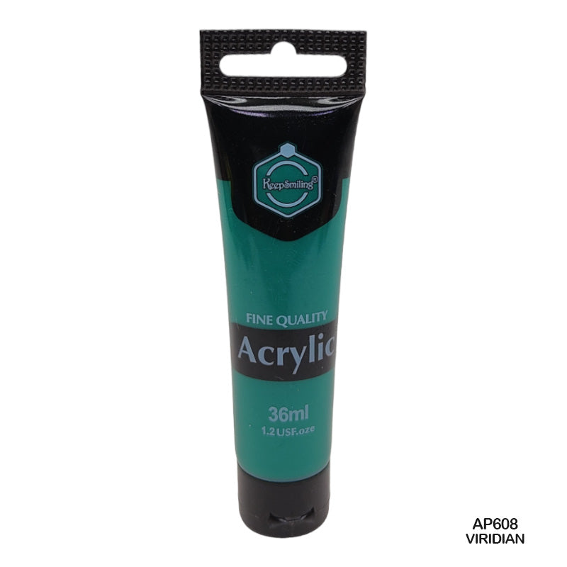 Gift To Love | Acrylic Paint Tube | Color : Viridian | Size : 36 Ml | Code : AP608