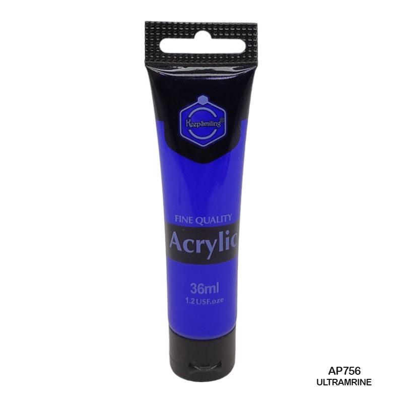 Gift To Love | Acrylic Paint Tube | Color : Ultramarine | Size : 36 Ml | Code : AP756