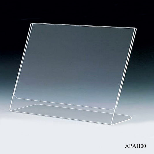 Gift To Love | Acrylic Paper Stand | Size : 3 Mm L A4 Horizontal | Code : APAH00