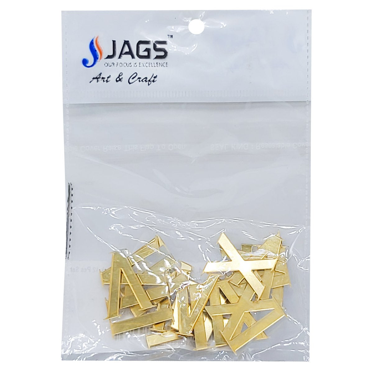 Gift To Love | Acrylic Roman Number For Clock | Color : Gold | Pcs : 12 Pcs Set | Code : ARN100