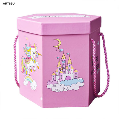 Gift To Love | Art Color Hexagon Unicorn | Pcs : 83 Pc | Code : ART83U