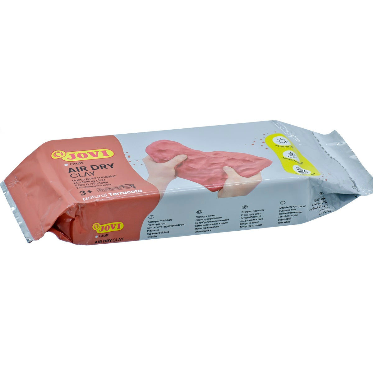 Gift To Love | Jovi Air Hardening Bar | Color : Terracotta | Size : 500 Gr | Code : ART88