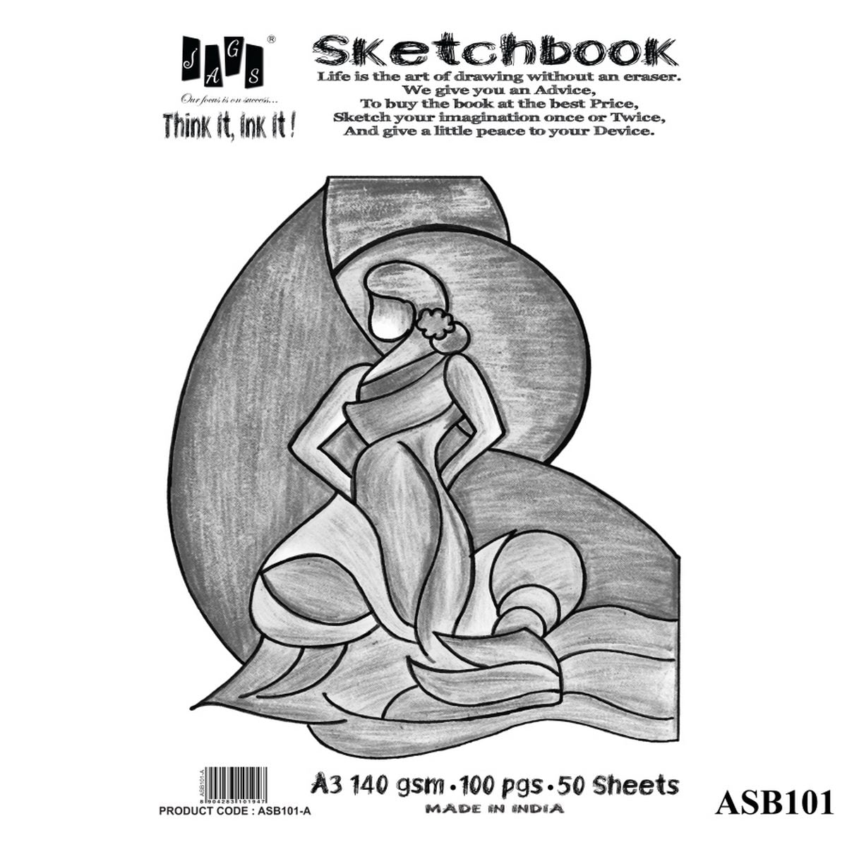 Gift To Love | Artist Sketchbook | Size : A3 | Code : ASB101