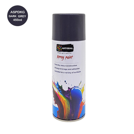 Gift To Love | Spray Paint Dark Grey | Color : Dark Grey | Pcs : 1 Bottle | Code : ASPDKG