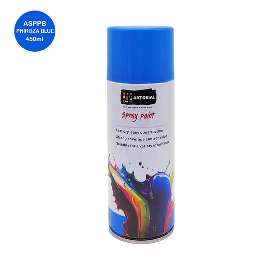 Gift To Love | Spray Paint Phiroza Blue | Color : Phiroza Blue | Pcs : 1 Bottle | Code : ASPPB