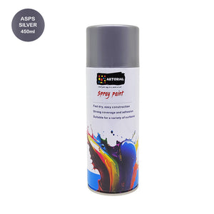 Gift To Love | Spray Paint Silver | Color : Silver | Pcs : 1 Bottle | Code : ASPS