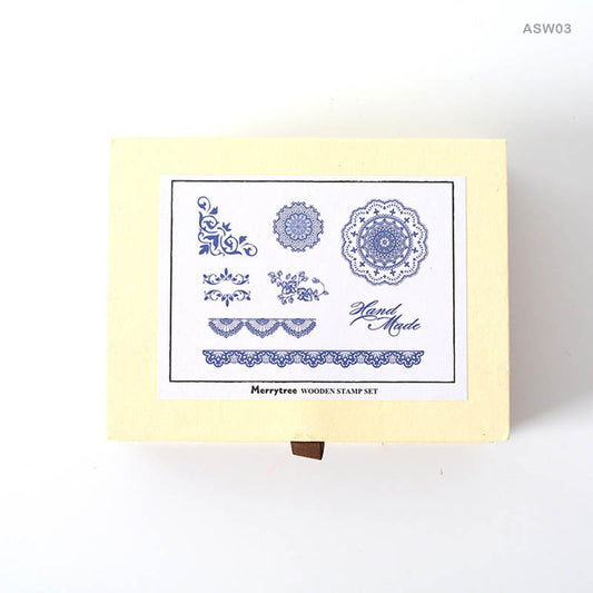 Gift To Love | Wooden Decorative Stamp | Code : ASW03