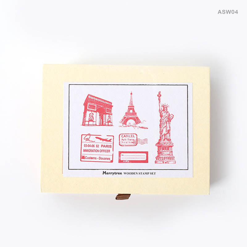 Gift To Love | Wooden Decorative Stamp | Code : ASW04