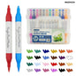 Gift To Love | Acrylic Paint Marker Double Head | Pcs : 24 Color | Code : AW200224