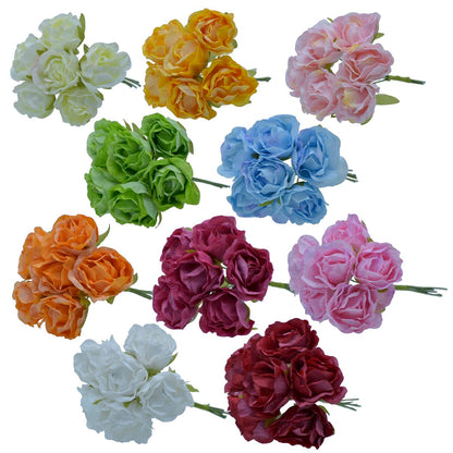 Gift To Love | Art Cloth Flower | Pcs : 60 Pcs | Code : AY-2204