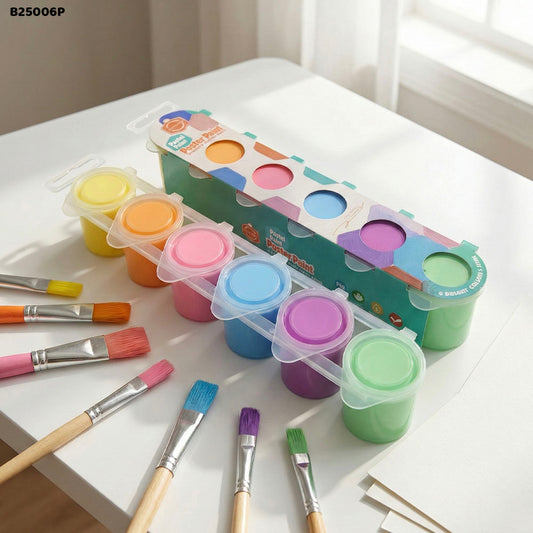 Gift To Love | Pastel Poster Paint Color 6PC 25ML | Code : B25006P
