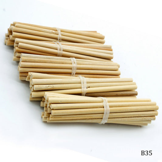 Gift To Love | Craft Stick Round Natural | Size : 3.5 Inch | Pcs : 100 Pcs | Code : B35