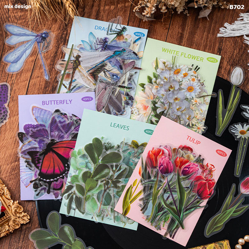 Gift To Love | Cutout Sticker Journaling | Pcs : 40 Pcs | Code : B702