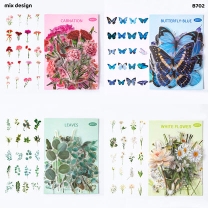 Gift To Love | Cutout Sticker Journaling | Pcs : 40 Pcs | Code : B702