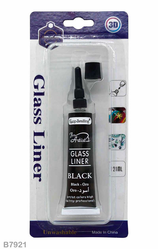 Gift To Love | Glass Liner | Color : Black | Code : B7921