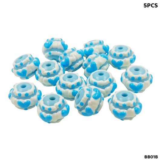 Gift To Love | Fancy Bracelet Beads | Pcs : 5 Pcs | Code : BB01B