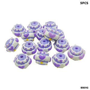Gift To Love | Fancy Bracelet Beads | Pcs : 5 Pcs | Code : BB01G