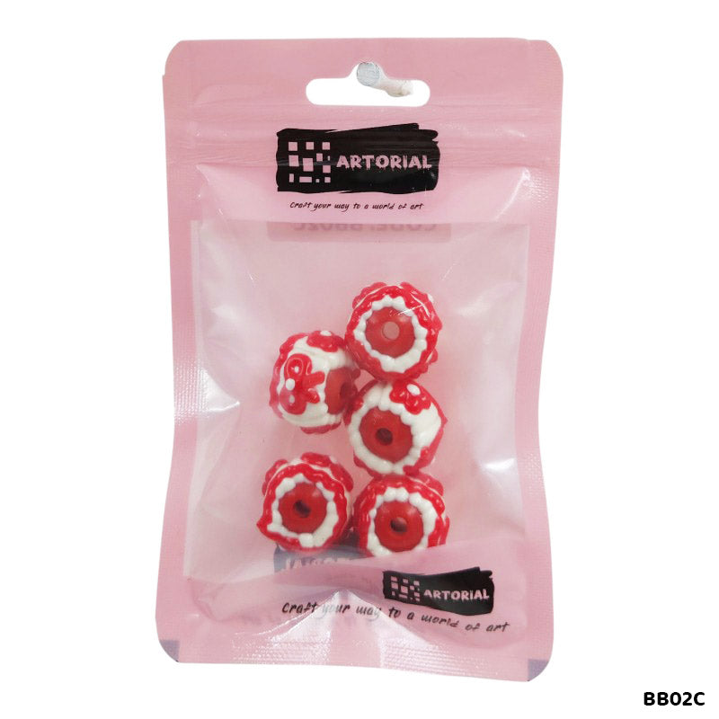 Gift To Love | Fancy Bracelet Beads | Pcs : 5 Pcs | Code : BB02C
