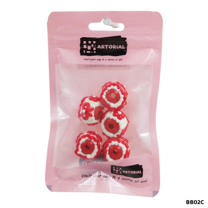 Gift To Love | Fancy Bracelet Beads | Pcs : 5 Pcs | Code : BB02C