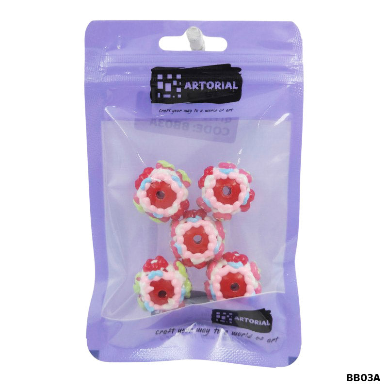 Gift To Love | Fancy Bracelet Beads | Pcs : 5 Pcs | Code : BB03A