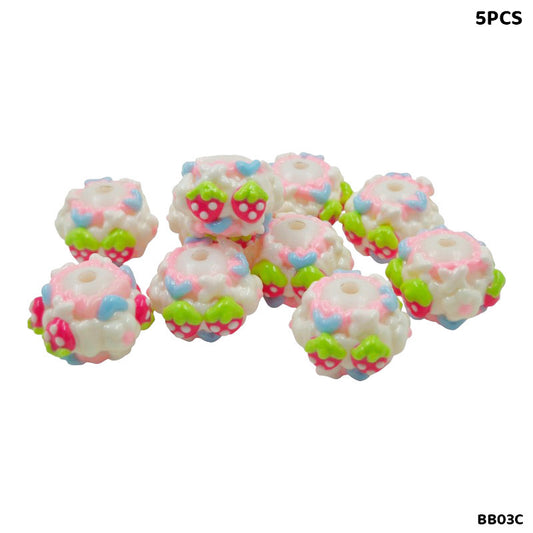 Gift To Love | Fancy Bracelet Beads | Pcs : 5 Pcs | Code : BB03C