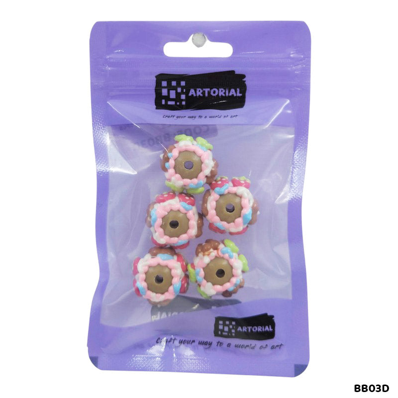 Gift To Love | Fancy Bracelet Beads | Pcs : 5 Pcs | Code : BB03D