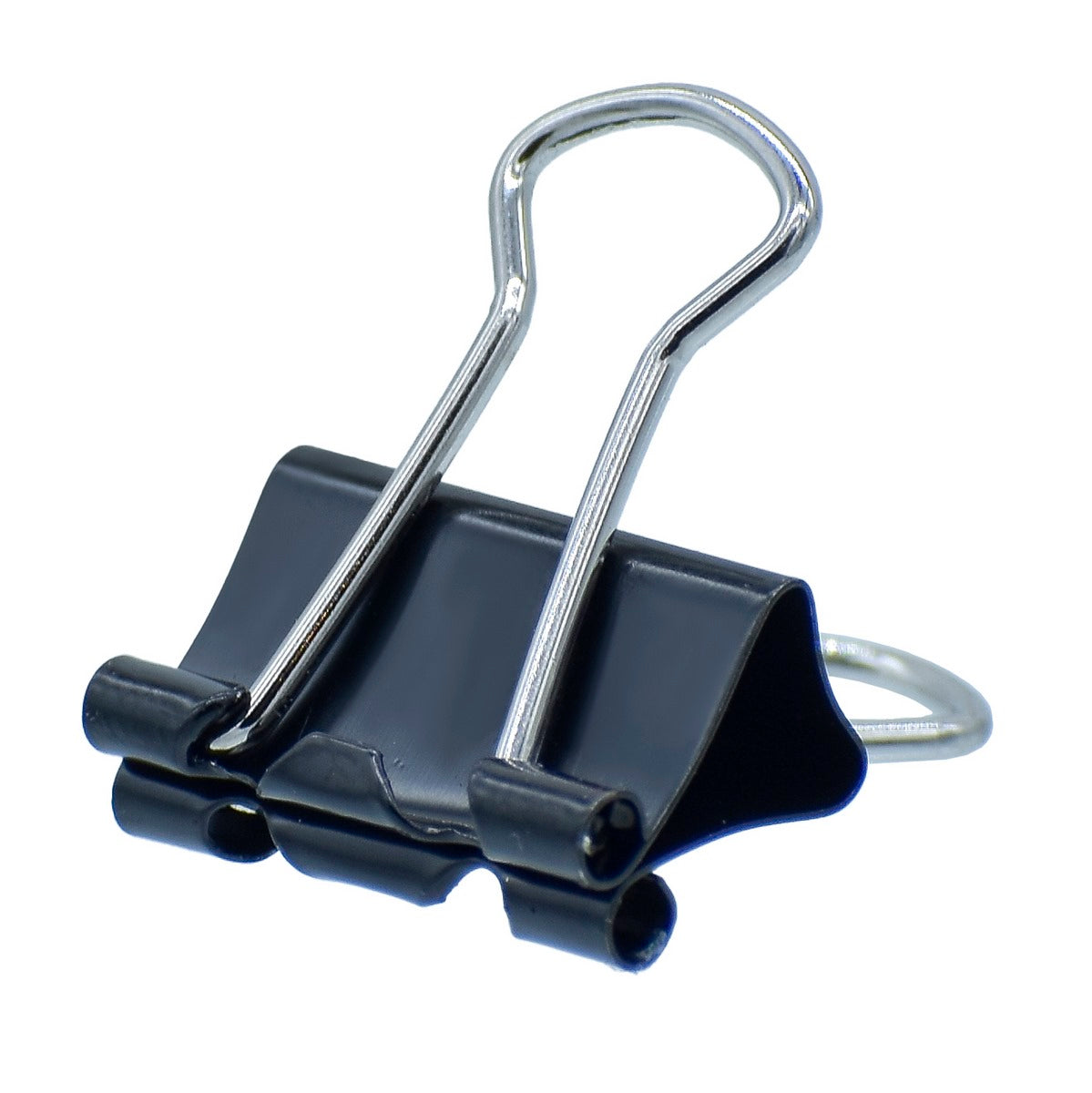 Gift To Love | Binder Clips | Color : Black | Size : 15 Mm | Pcs : 60 Pcs Box | Code : BCBK15MM