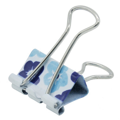 Gift To Love | Binder Clips | Color : Printed | Size : 19 Mm | Pcs : 40 Pcs Box | Code : BCP19MM