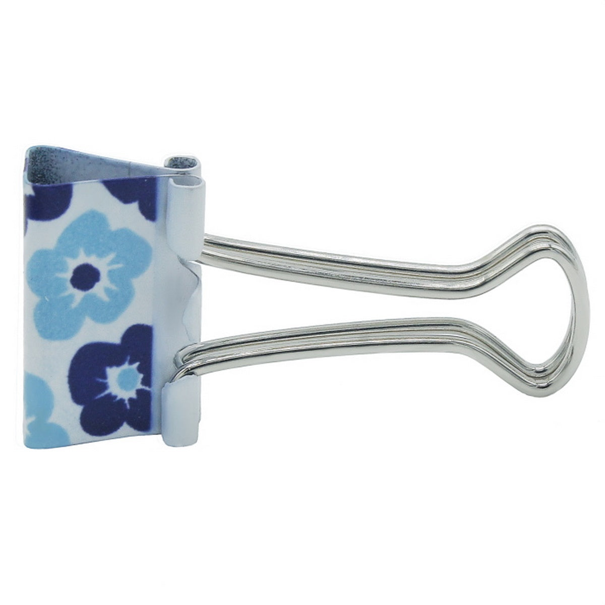 Gift To Love | Binder Clips | Color : Printed | Size : 19 Mm | Pcs : 40 Pcs Box | Code : BCP19MM
