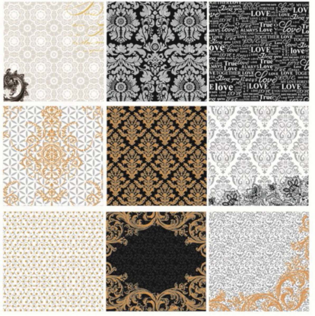 Gift To Love | Paper Bloom Flower | Size : 8X8 | Pcs : 36 Sheets | Code : BFPD88X36