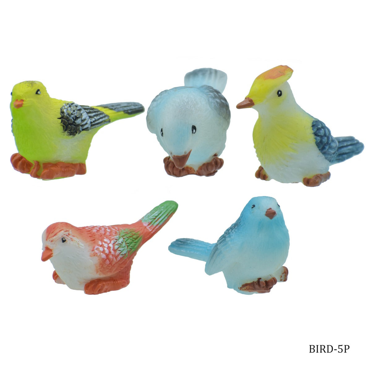 Gift To Love | Miniature Model Fancy Bird | Pcs : 4 Pcs | Code : BIRD-5P