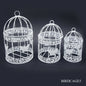 Gift To Love | Bird Cage Metal Round | Pcs : 3 Pcs Set | Code : BIRDCAGE5