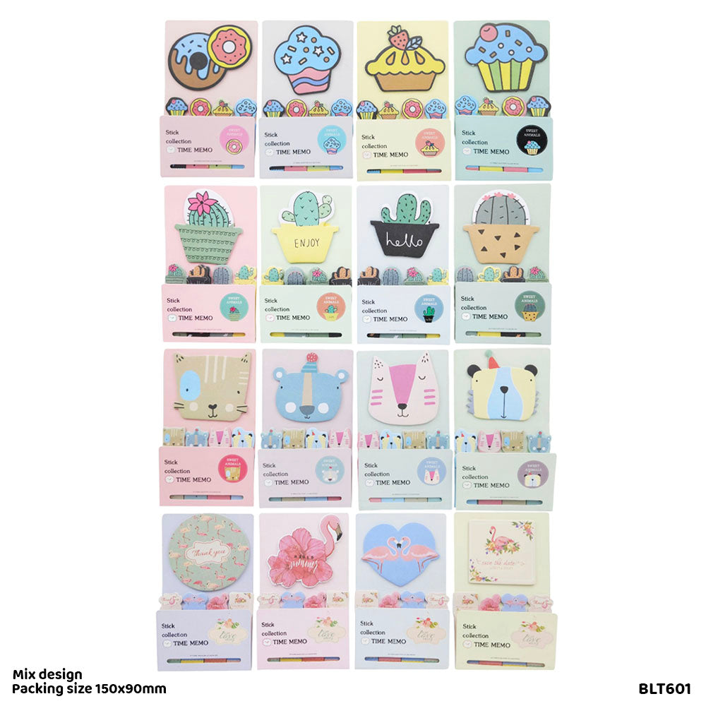 Gift To Love | Cute Design Sticky Marker | Code : BLT601