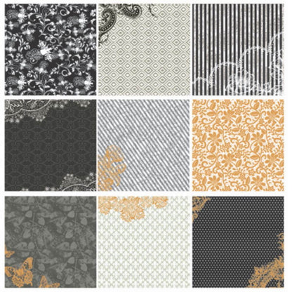 Gift To Love | Paper Bloom Flower | Size : 12X12 | Pcs : 36 Sheets | Code : BPPD12X36
