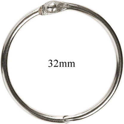 Gift To Love | Book Ring | Size : 32 Mm | Pcs : 80 Pcs | Code : BR32MM100
