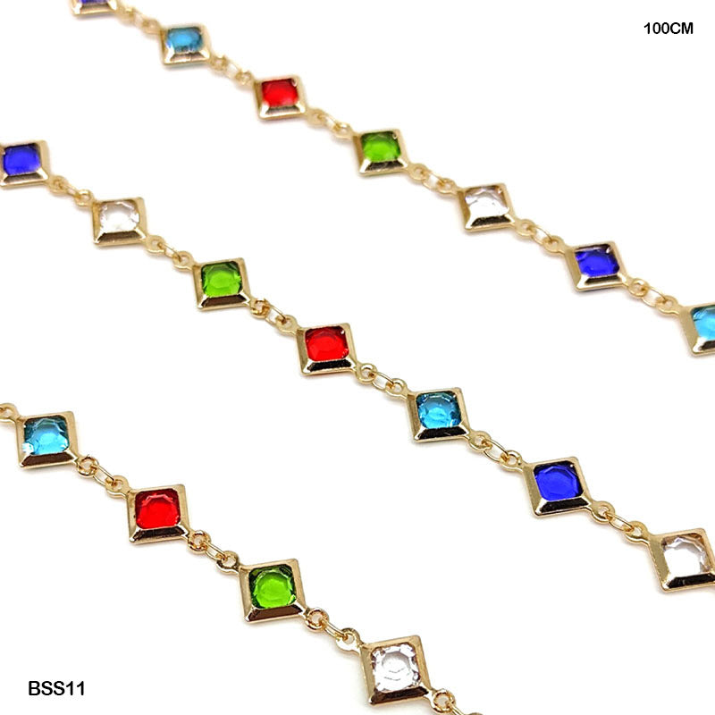 Gift To Love | Ss Chain | Size : 100 Cm | Code : BSS11
