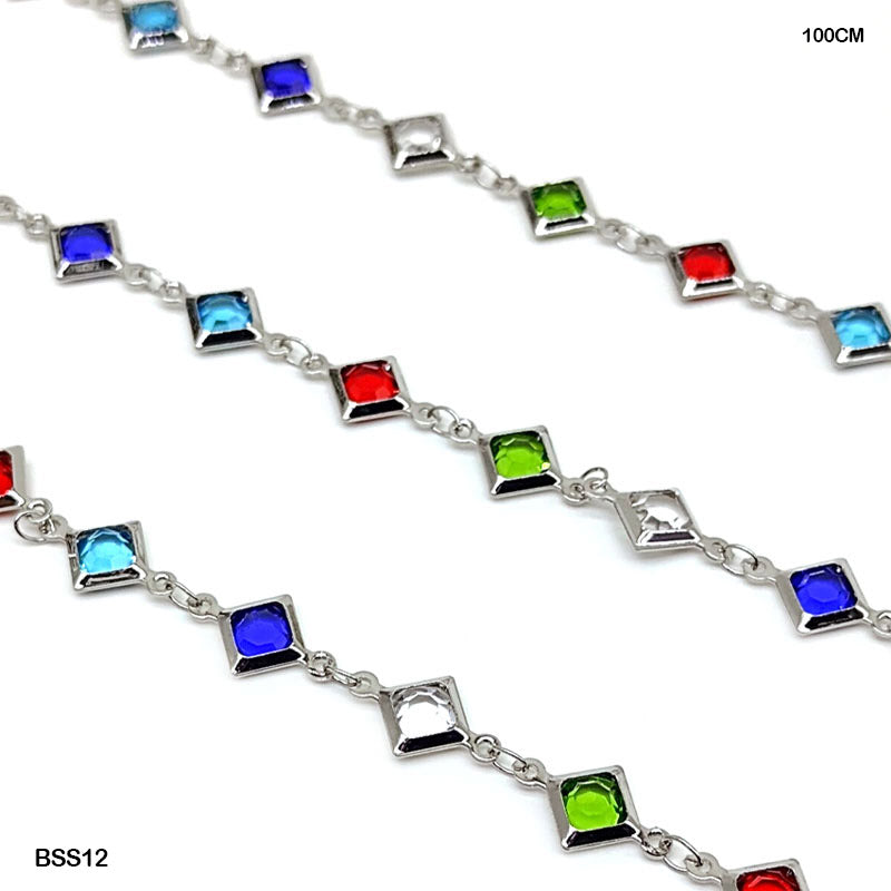 Gift To Love | Ss Chain | Size : 100 Cm | Code : BSS12