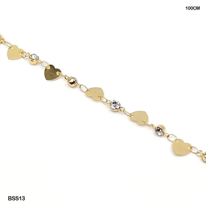 Gift To Love | Ss Chain | Size : 100 Cm | Code : BSS13