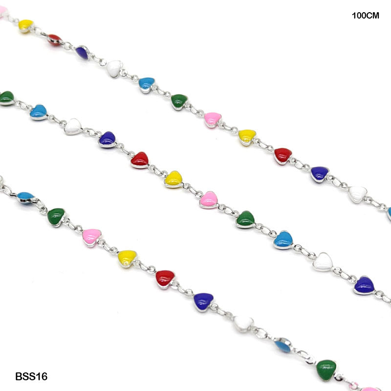 Gift To Love | Ss Chain | Size : 100 Cm | Code : BSS16