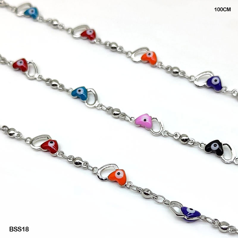 Gift To Love | Ss Chain | Size : 100 Cm | Code : BSS18
