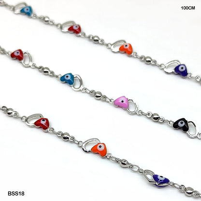 Gift To Love | Ss Chain | Size : 100 Cm | Code : BSS18