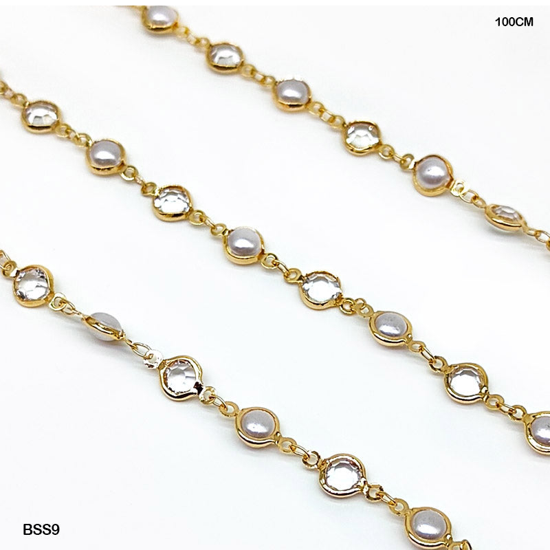 Gift To Love | Ss Chain | Size : 100 Cm | Code : BSS9