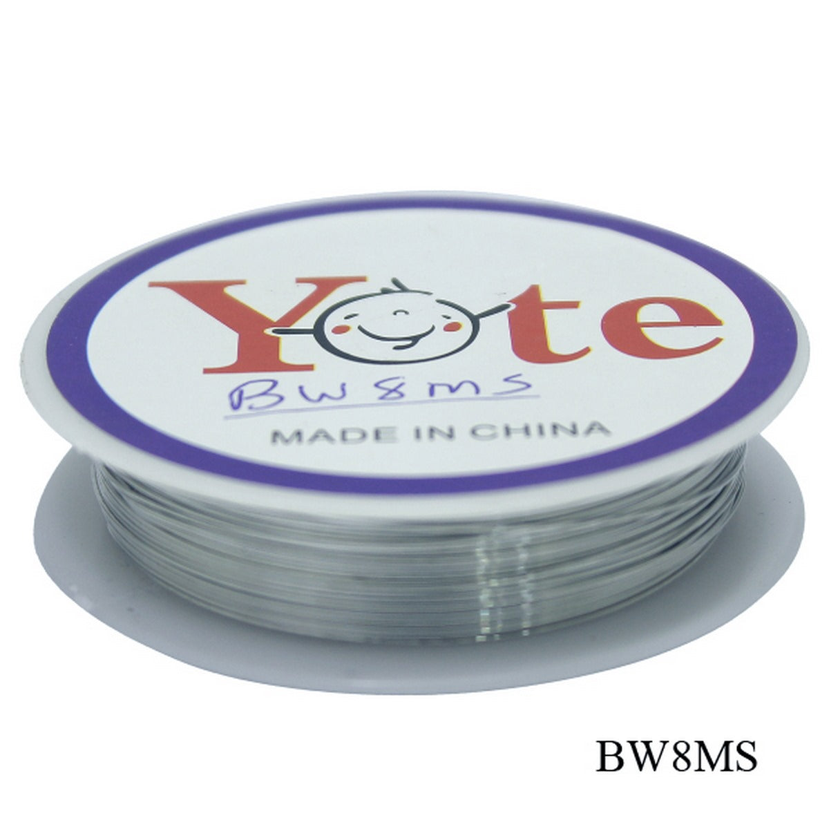 Gift To Love | Beading Wire No.2 | Color : Silver | Size : 8 M | Pcs : 10 Pcs | Code : BW8MS
