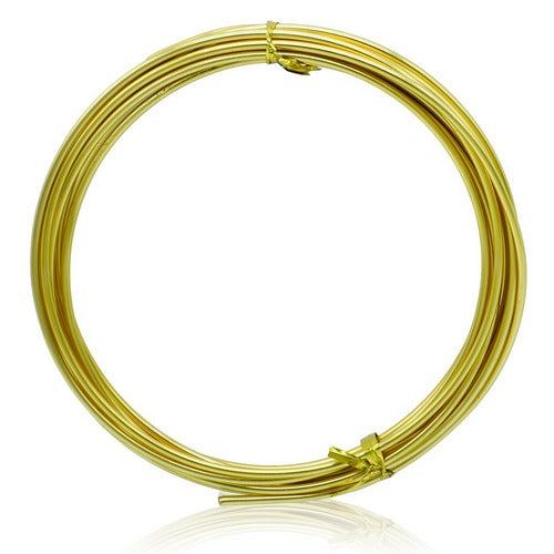 Gift To Love | Beading Wire 2MM 3MTR Golden | Code : BWGD04