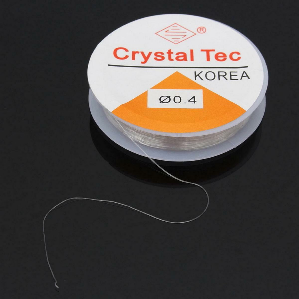 Gift To Love | Beading Wire Silicon Plastic | Color : White | Size : 0.8 M | Pcs : 10 Pcs | Code : BWSPWE