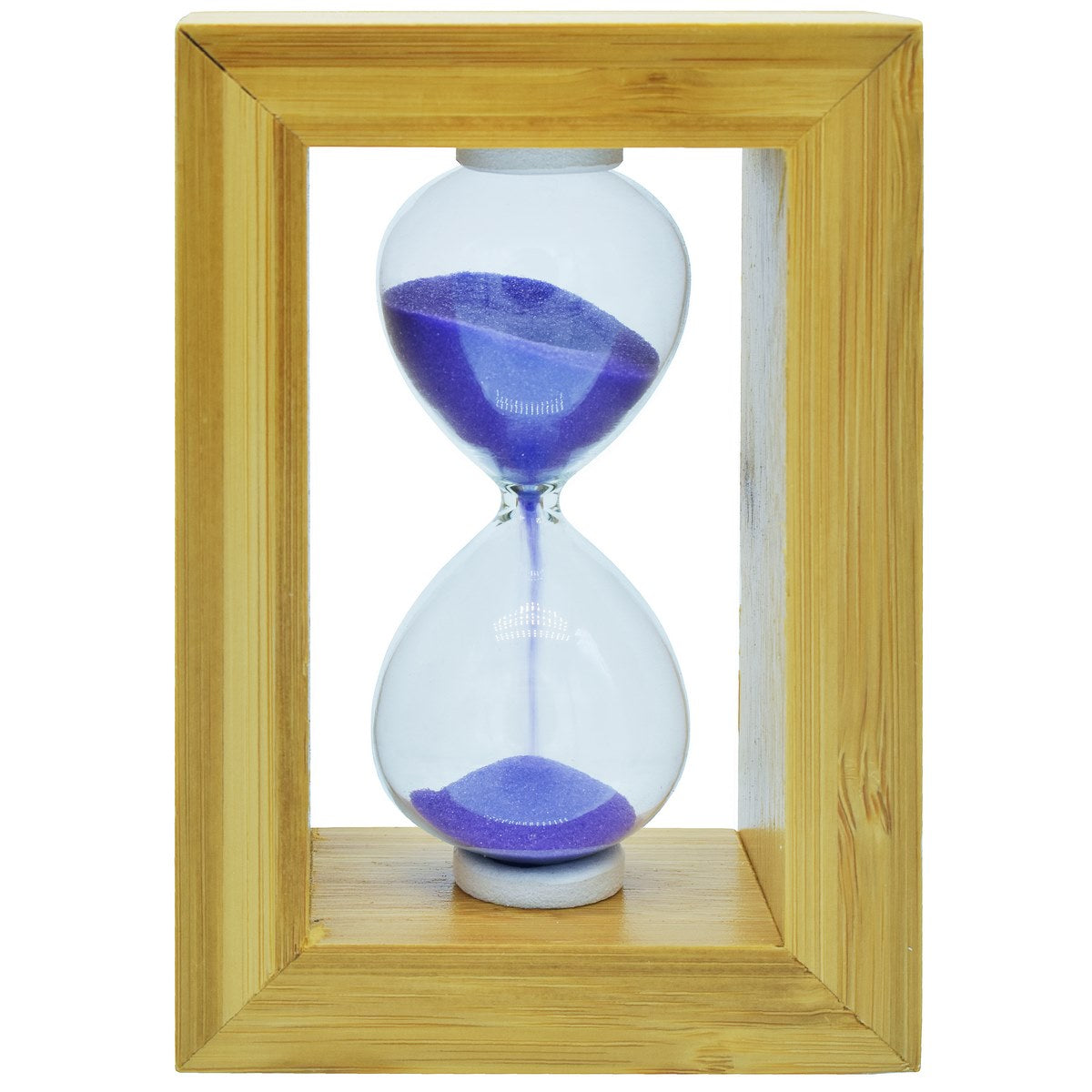 Gift To Love | Sand Timer Wooden | Size : 4.6 X 3 Inch | Pcs : Medium | Code : C-020